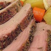 HERB ROASTED PORK LOIN WITH POTATOES