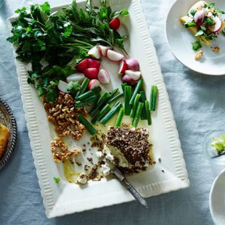 Fresh Herb Platter (Sabzi Khordan)