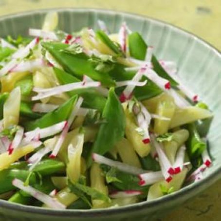 Snap Pea Salad with Radish & Lime