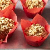 Multigrain Apple Streusel Muffins