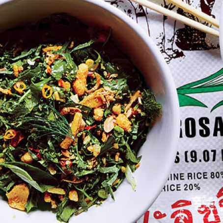 Kale and Celery Tiger Salad