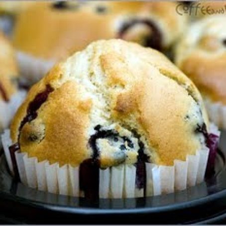Tracey's Blueberry Muffins