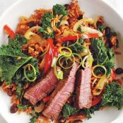 BEEF-Steak and Brown Rice Burrito Bowl