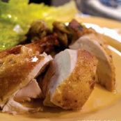 Roasted Chicken with Zaatar Stuffing