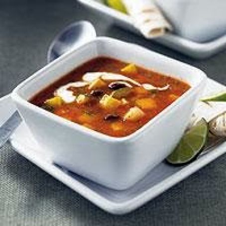 Spicy Roasted Vegetable Soup