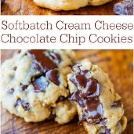 Softbatch Cream Cheese Chocolate Chip Cookies