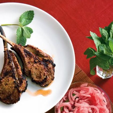 SPICED LAMB CHOPS
