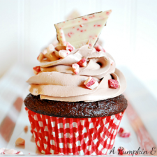 Chocolate Peppermint Cupcake