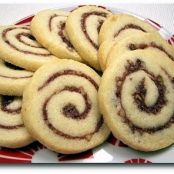 Cranberry Eggnog Twists