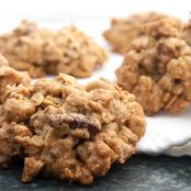 Tahini oatmeal cookies