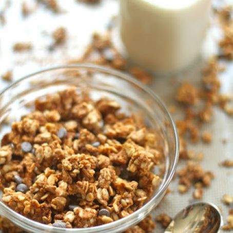 Vanilla Almond Butter Protein Granola