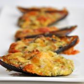 MUSSELS*****Baked Stuffed Mussels