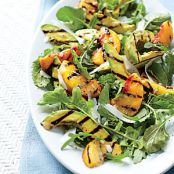 Grilled Peach-and-Avocado Salad