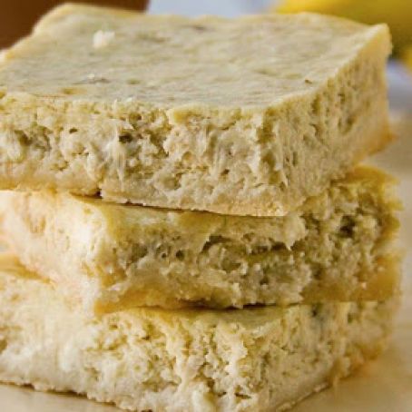 Banana Cheesecake Cookie Bars