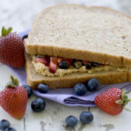 Peanut Butter and Fresh Fruit