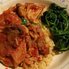 Pork Chops Cacciatore