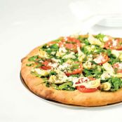 Vegetarian Greek Pizza
