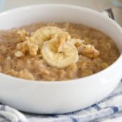Banana Walnut Oatmeal