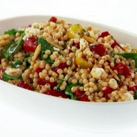 Israeli Couscous Salad with Smoked Paprika