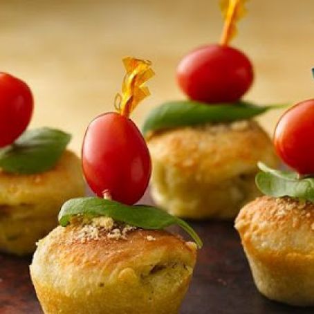 Caprese Pesto Margherita Stackers