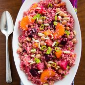 Beet and Quinoa Salad with Maple-Balsamic Reduction