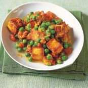 Pea & tomato curry