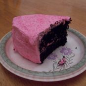 Chocolate Cake With The Easiest Marshmallow Buttercream Ever