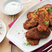Pork Milanese with Creamy Caper Sauce