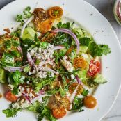 Fattoush with Queso Fresco