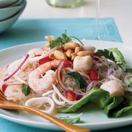 Thai Seafood Noodle Salad