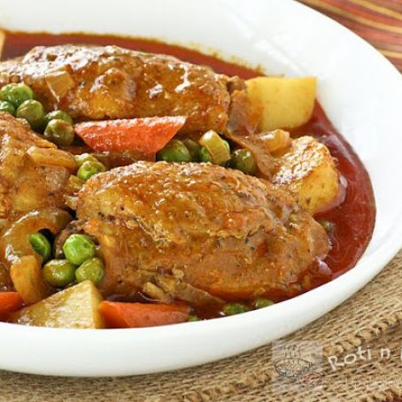 Slow Cooker Chicken and Vegetable Curry