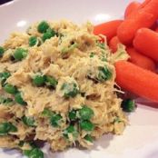 Curried Chicken Salad with Sweet Green Peas