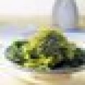 Linguine with Spinach, Basil, and Pine Nuts (P/P)