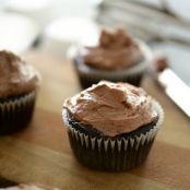 cake - chocolate flourless cupcakes