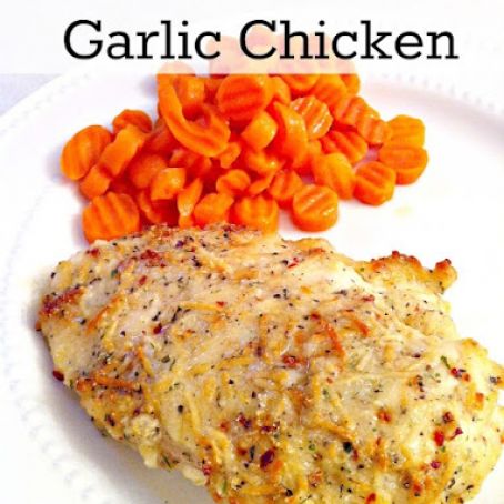 Baked Parmesan Garlic Chicken