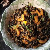Wild Rice, Farro, and Tangerine Salad