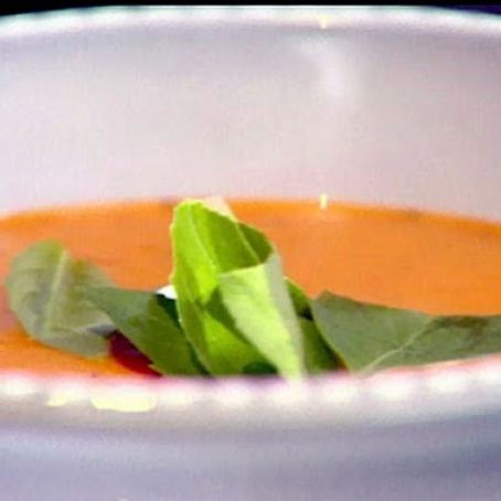 Tomato Soup with Pancetta
