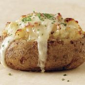 Twice-Baked Potatoes with Cheddar and Chives