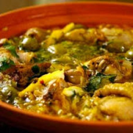 Chicken: Moroccan Chicken with Olives