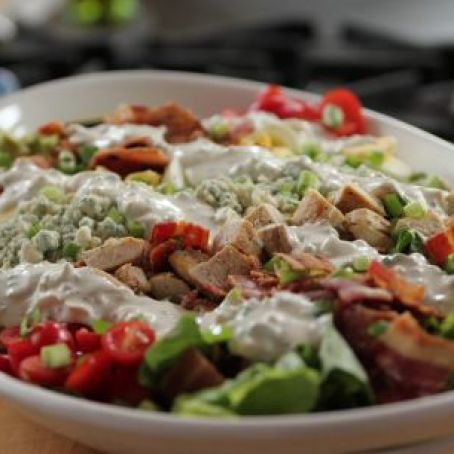 Cobb Salad with Blue Cheese Dressing