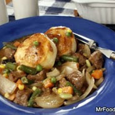 Steak Cobbler