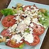 Kicked Up BLT Chicken Salads with Blue Cheese