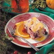 2003 Cranberry Cake with Orange Sauce