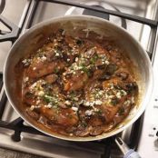 Chicken Marsala with Gorgonzola