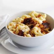 UPSIDE-DOWN MAC & CHEESE