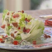 Lettuce Wedge with Blue Cheese Dressing