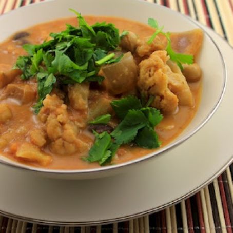 Cauliflower Indian Stew