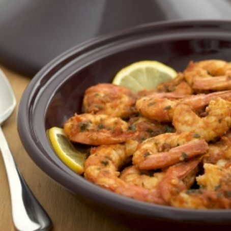 Spicy Moroccan Shrimp Tagine