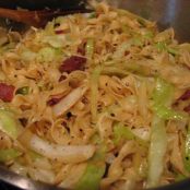 Cabbage & Noodles with Bacon