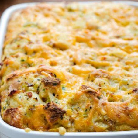 Cheesy Sausage Breakfast Casserole